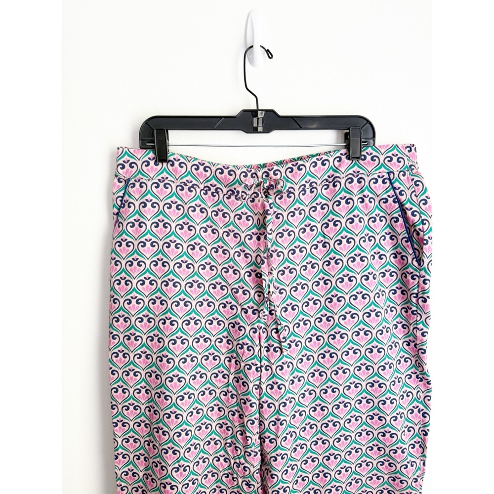 Boden Patterned Wide Leg Cotton Pajama Pants - Picture 2 of 6